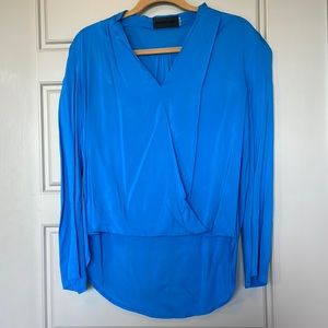 Blue Blaque Label Blouse